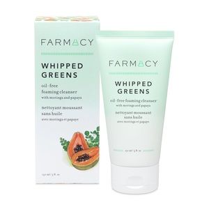FARMACY - WHIPPED GREENS Oil free Foaming Cleanser with Moringa and Papaya